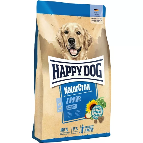 Happy Dog NaturCroq Junior Száraz Kutyatáp (Baromfi) - 15 kg