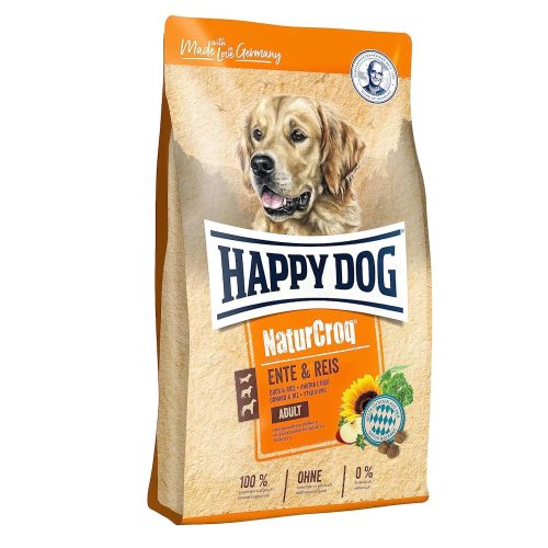 Happy Dog NaturCroq Száraz Kutyatáp (Kacsa és Rizs) - 11 kg