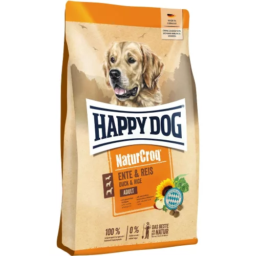 Happy Dog NaturCroq Száraz Kutyatáp (Kacsa és Rizs) - 11 kg