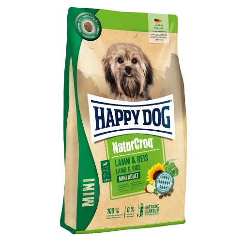 Happy Dog NaturCroq Mini Száraz Kutyatáp (Bárány és Rizs) - 4 kg