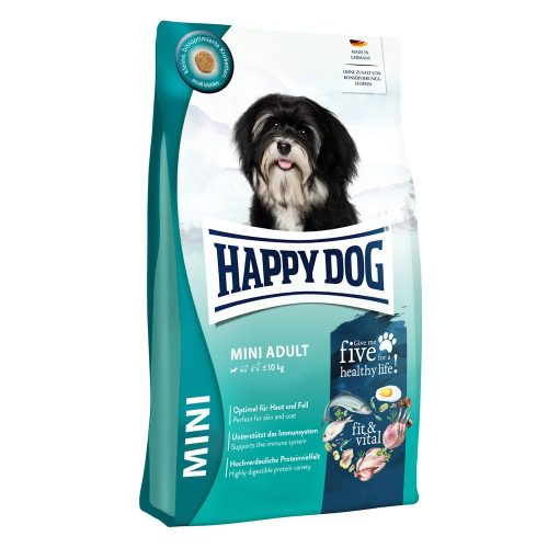 Happy Dog Fit & Vital Mini Adult Száraz Kutyatáp - 4 kg