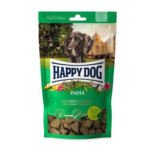 Happy Dog Soft Snack India Vega (Rizs & Borsó & Kurkuma) - 100 g