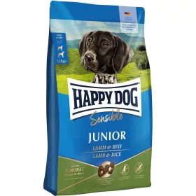   Happy Dog Sensible Junior Hipoallergén Száraz Kutyatáp (Bárány és Rizs) - 10 kg