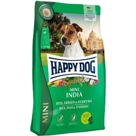   Happy Dog Sensible India Vega Mini Hipoallergén Száraz Kutyatáp (Rizs, Borsó és Kurkuma) - 800 g