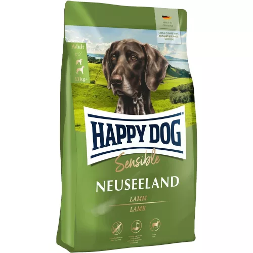 Happy Dog Sensible Neuseeland Hipoallergén Száraz Kutyatáp (Bárány) - 1 kg