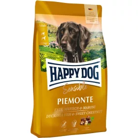   Happy Dog Sensible Piemonte Hipoallergén Gabonamentes Száraz Kutyatáp (Kacsa, Hal és Szelídgesztenye) - 10 kg