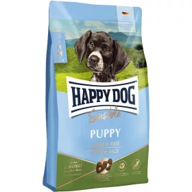   Happy Dog Sensible Puppy Hipoallergén Száraz Kutyatáp (Bárány és Rizs) - 4 kg