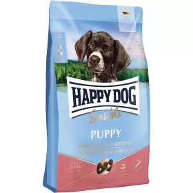   Happy Dog Sensible Puppy Gabonamentes Száraz Kutyatáp (Csirke, Lazac és Burgonya) - 1 kg