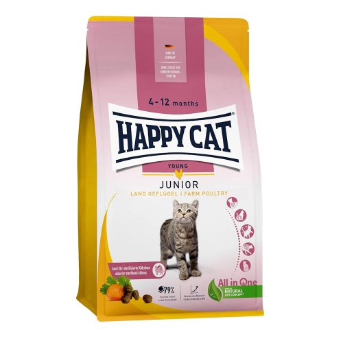 Happy Cat Young Junior (Baromfi) - 10 kg