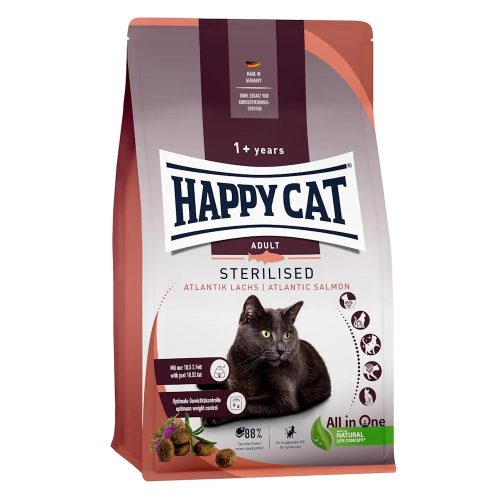 Happy Cat Adult Sterilised (Lazac) - 10 kg