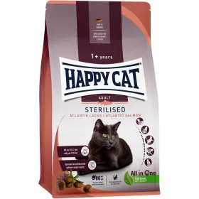   Happy Cat Sterilised Adult Száraz Macskatáp (Lazac) - 1,3 kg