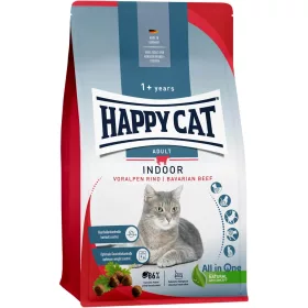 Happy Cat Indoor Adult Száraz Macskatáp (Marha) - 4 kg