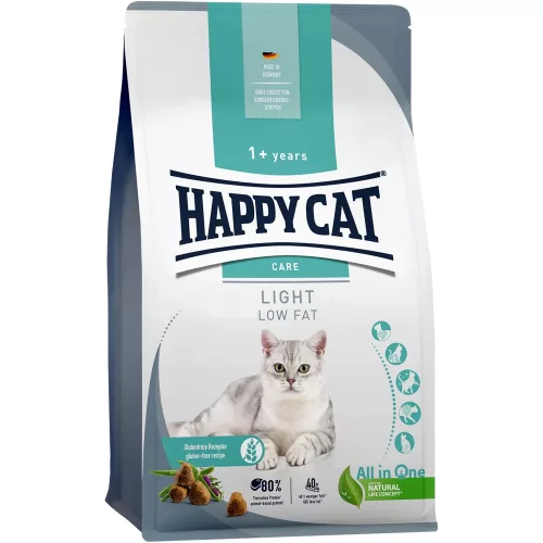 Happy Cat Care Light Adult Száraz Macskatáp (Baromfi) - 10 kg
