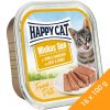 Happy Cat Minkas Duo Gabonamentes Alutálcás Macskaeledel (Marha és Nyúl) - 16x100 g