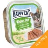 Happy Cat Minkas Duo Gabonamentes Alutálcás Macskaeledel (Baromfi és Bárány) - 16x100 g