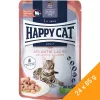 Happy Cat Meat in Sauce Culinary Gabonamentes Alutasakos Macskaeledel (Lazac) - 24x85 g