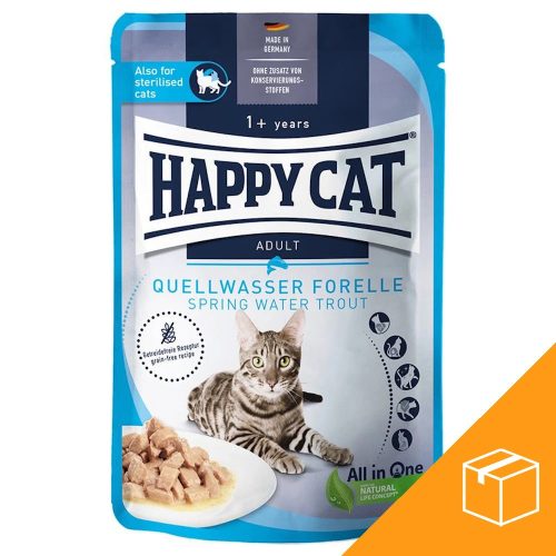 Happy Cat Meat in Sauce Culinary (Pisztráng) - 24x85 g