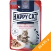 Happy Cat Meat in Sauce Culinary Gabonamentes Alutasakos Macskaeledel (Marha) - 20x85 g