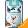 Happy Cat Meat in Sauce Care Magen & Darm (Gyomor és Bélrendszer) Gabonamentes Alutasakos Macskaeledel (Baromfi) - 20x85 g