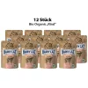 Happy Cat Bio Gabonamentes Alutasakos Macskaeledel (Marha) - 12x85 g