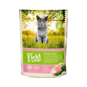   Sam's Field Sterilized Száraz Macskatáp (Csirke) - 0,4 kg