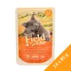 Sam's Field True Meat Fillets Monoprotein Gabonamentes Alutasakos Macskaeledel (Csirke és Sütőtök) - 24x85 g