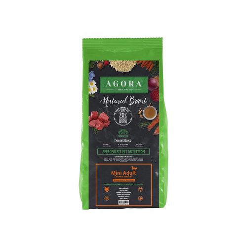 Agora Mini Adult Dermacomfort Száraz Kutyatáp (Csirke) - 12 kg