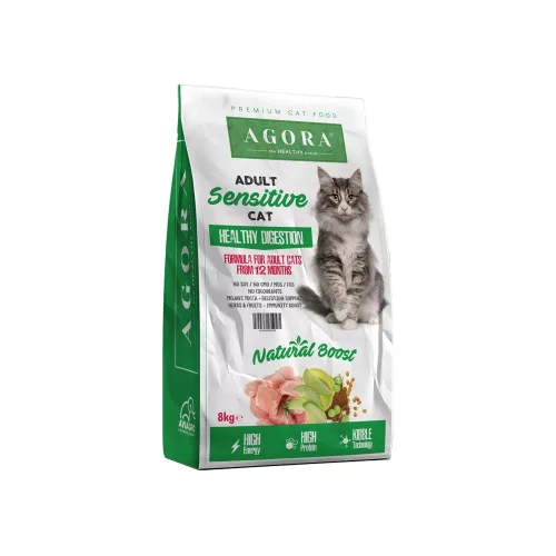 Agora Adult Delicate Száraz Macskatáp (Csirke) - 8 kg