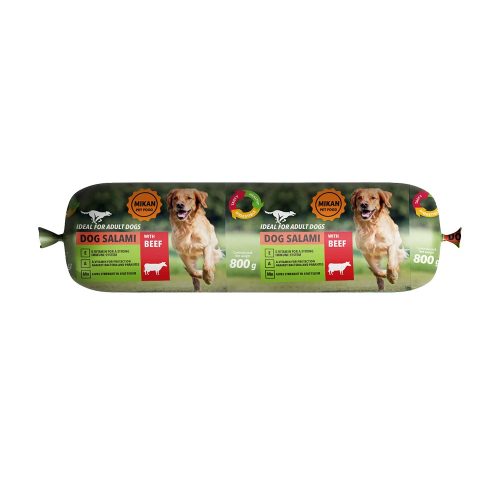 Mikan Szalámi Kutyáknak (Marha) - 800 g
