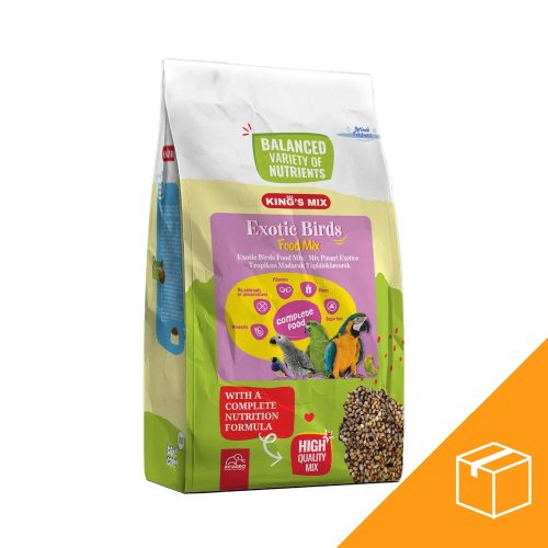 King's Mix Egzotikus madáreledel (Exotic Birds Food Mix) - 5x800 g