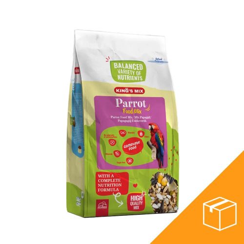King's Mix Papagájeledel (Parrot Food Mix) - 5x800 g