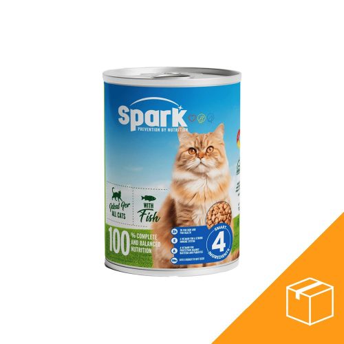 Spark Konzerv Macskáknak (Hal) - 24x415 g