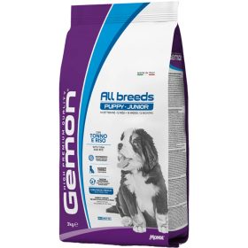   Gemon Puppy & Junior Száraz Kutyatáp (Tonhal és Rizs) - 3 kg