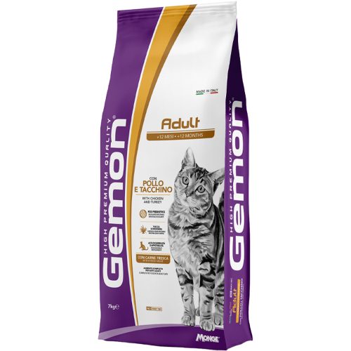 Gemon Adult Száraz Macskatáp (Csirke és Pulyka) - 7 kg