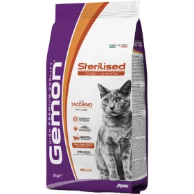 Gemon Sterilised Száraz Macskatáp (Pulyka) - 2 kg