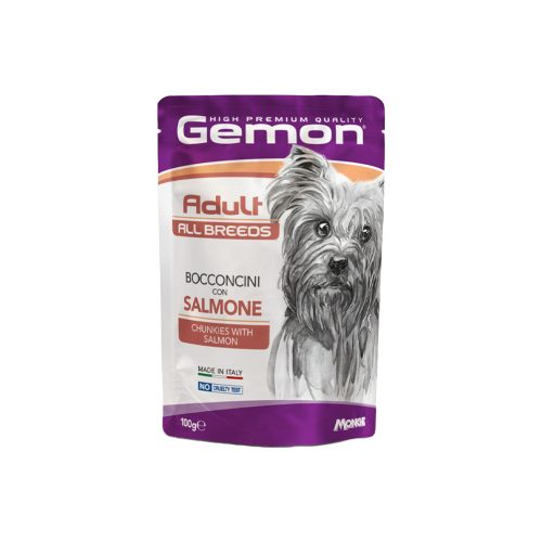 Gemon Chunkies Adult Alutasakos Kutyaeledel (Lazac) - 100 g