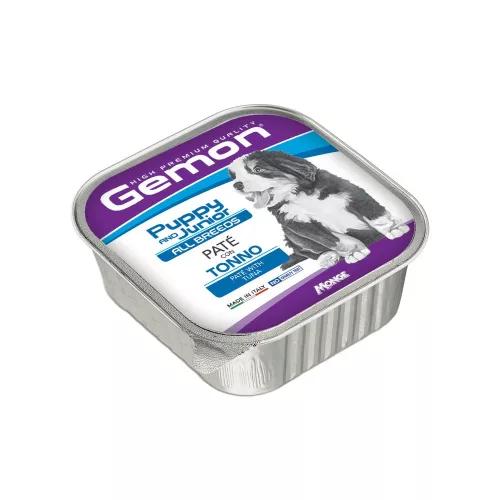 Gemon Pate Puppy & Junior Alutálcás Kutyaeledel (Tonhal) - 150 g
