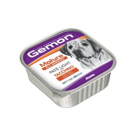   Gemon Pate Mature Light Alutálcás Kutyaeledel (Pulyka) - 150 g