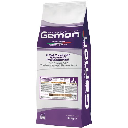 Gemon Adult Performance Száraz Kutyatáp (Csirke és Rizs) - 20 kg