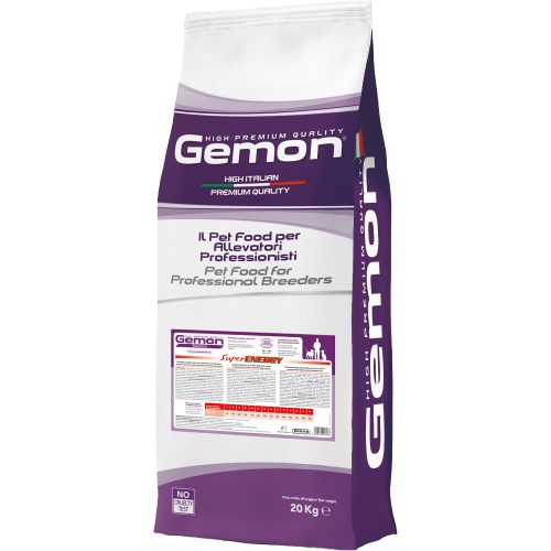 Gemon Adult Super Energy Száraz Kutyatáp - 20 kg