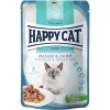 Happy Cat Meat in Sauce Care Magen & Darm (Gyomor és Bélrendszer) Gabonamentes Alutasakos Macskaeledel (Baromfi) - 85 g