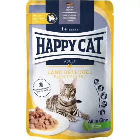   Happy Cat Meat in Sauce Culinary Gabonamentes Alutasakos Macskaeledel (Baromfi) - 85 g