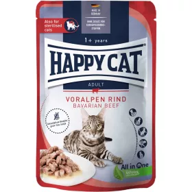   Happy Cat Meat in Sauce Culinary Gabonamentes Alutasakos Macskaeledel (Marha) - 85 g
