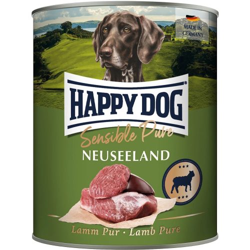 Happy Dog Sensible Pure Neuseeland Monoprotein Gabonamentes Konzerv Kutyáknak (Bárány) - 800 g