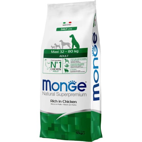 Monge Daily Line Maxi Adult Száraz Kutyatáp (Csirke) - 12 kg