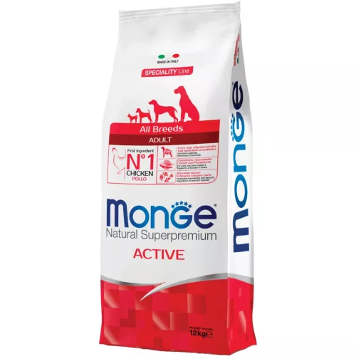 Monge Speciality Line Adult Active Száraz Kutyatáp (Csirke) - 12 kg