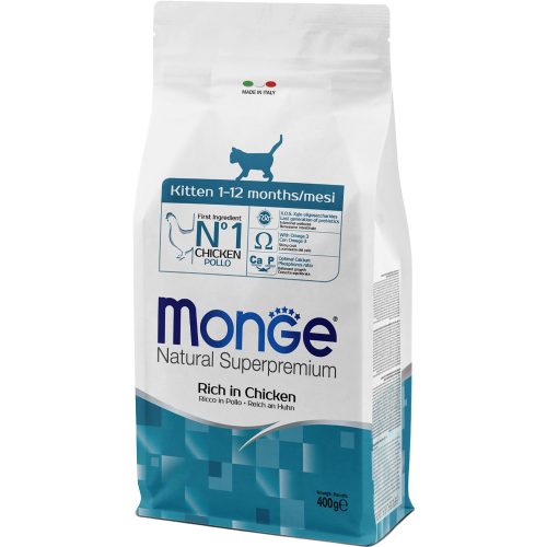 Monge Daily Line Kitten Száraz Macskatáp (Csirke) - 0,4 kg