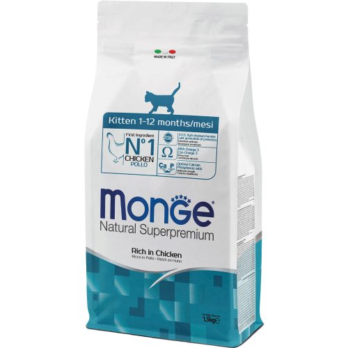 Monge Daily Line Kitten Száraz Macskatáp (Csirke) - 1,5 kg