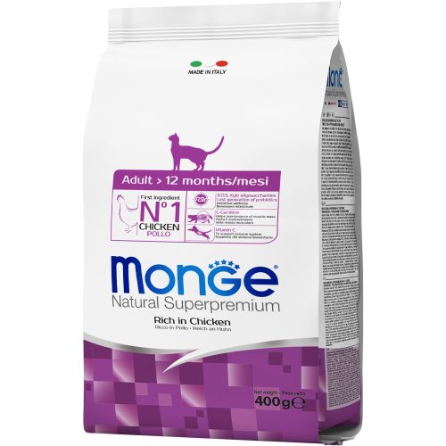 Monge Daily Line Adult Száraz Macskatáp (Csirke) - 0,4 kg