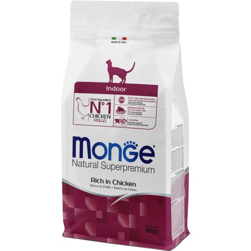 Monge Daily Line Indoor Száraz Macskatáp (Csirke) - 0,4 kg